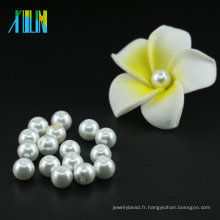 Vente en gros le plus chaud vente 3mm à 16mm UA01 XULIN Pure couleur blanche ronde perles de verre perles